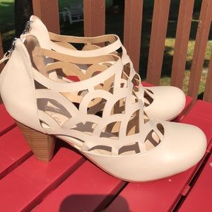 French Blu Elena heels